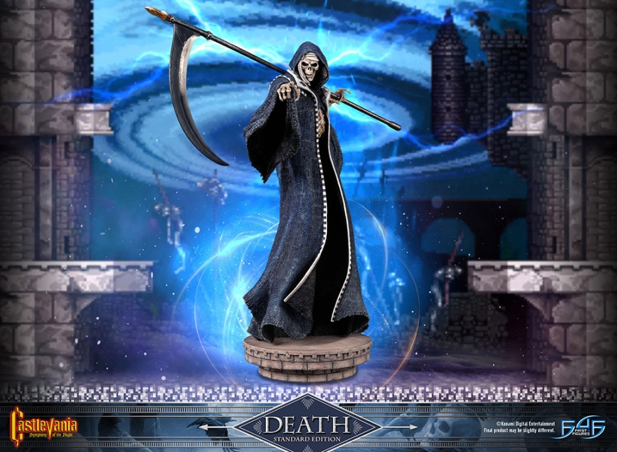 Castlevania Symphony of the Night Death 22 Inch Statue - Click Image to Close