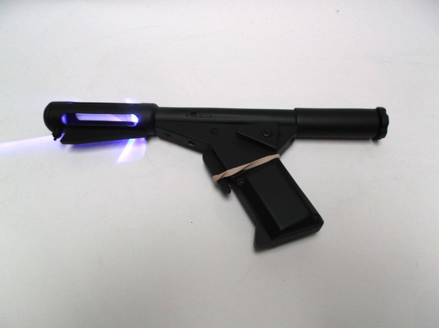 Sandman Blaster (Flame Gun) 1/1 Lit Prop Replica - Click Image to Close