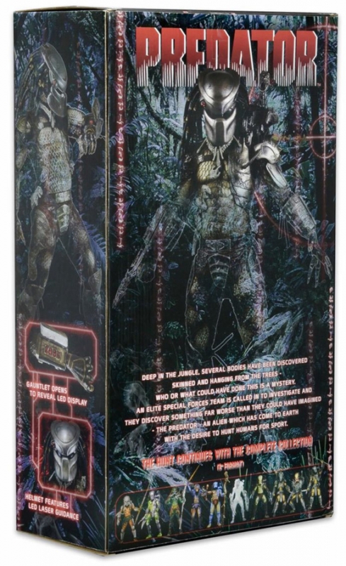 Predator Jungle Hunter 1/4 Scale Action Figure with LED Lights - Click Image to Close