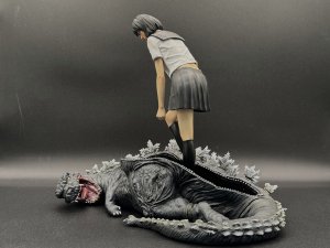 Godzilla Girl Art Statue Model Kit by Capsule Studio