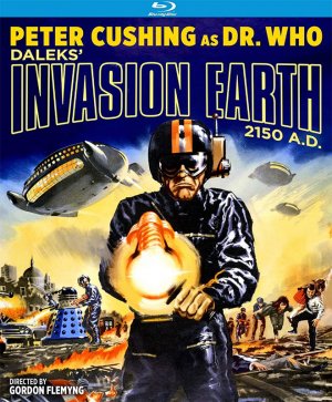 Dr. Who Daleks' Invasion Earth 2150 A.D. 1966 Blu-Ray Peter Cushing