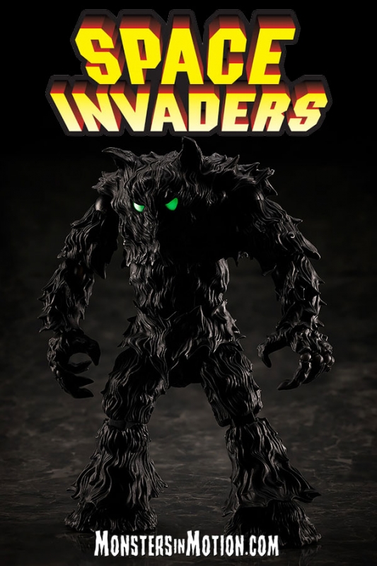 Space Invaders Video Game Monster Figma Figure from Japan - Click Image to Close