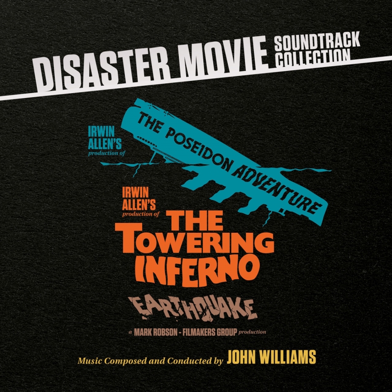 Disaster Movies of Irwin Allen Soundtrack CD Collection 4 Disc Set John Williams - Click Image to Close