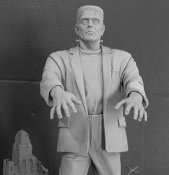 Frankenstein Aurora Box Art Tribute Model Kit #8 Jeff Yagher