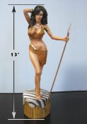 Warrior Girl 13" Tall Resin Model Kit