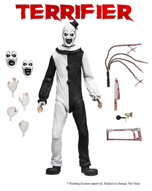 Terrifier / Art the Clown 1/4 Scale Giant Action Figure - Click Image to Close