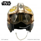 Star Wars The Force Awakens Rey Slavaged X-Wing Helmet Prop Replica
