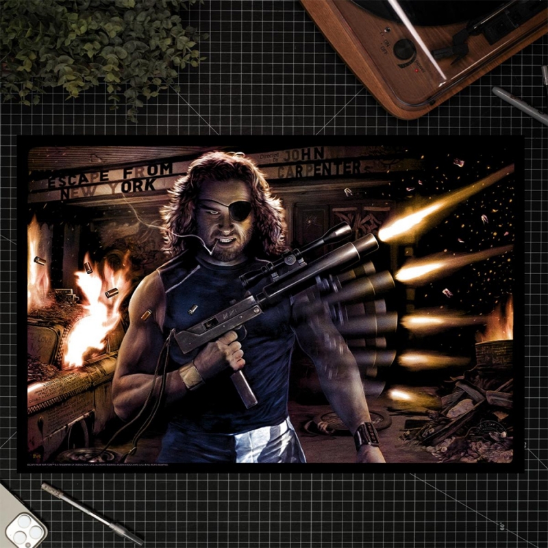 Escape From New York 1981 Snake Plissken Fine Art Print - Click Image to Close