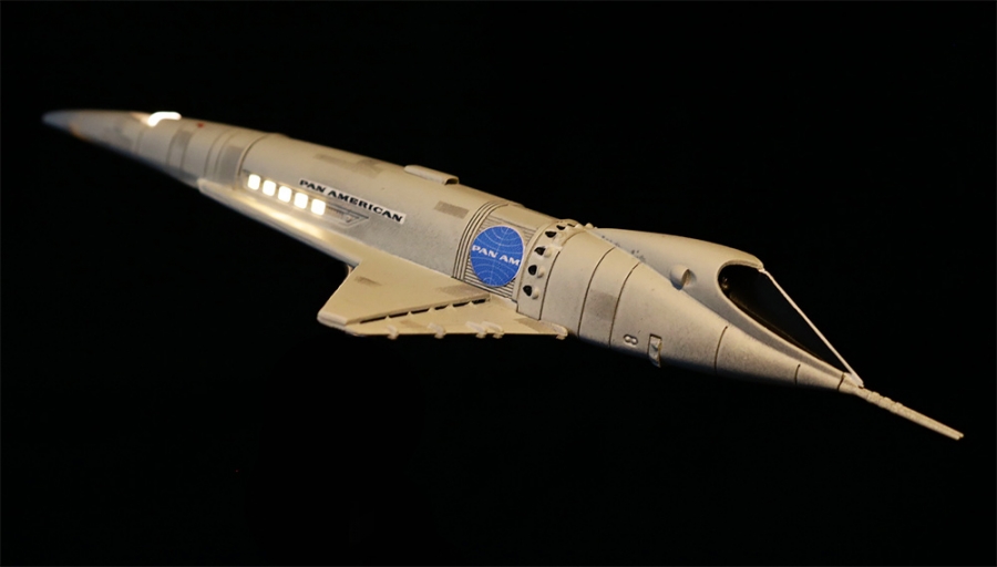 2001: A Space Odyssey Space Clipper Orion 1/72 Scale Light Kit for Moebius - Click Image to Close