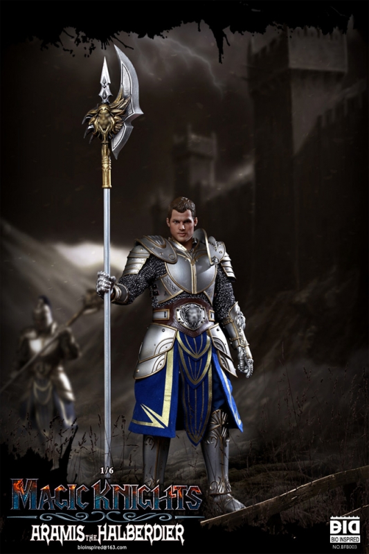 Magic Knights Aramis the Halberdier 1/6 Scale Figure by Bio Inspired - Click Image to Close