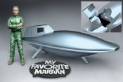 My Favorite Martian Uncle Martin & Spaceship Model kit