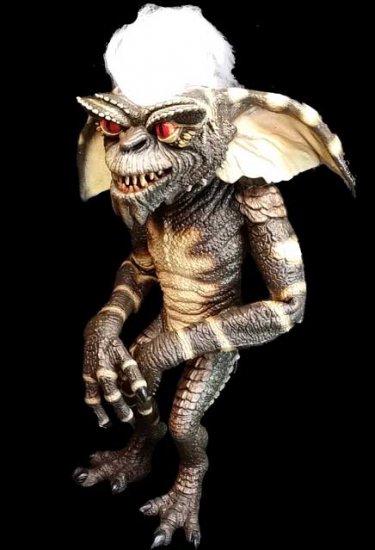 Evil Stripe Latex Gremlins Puppet