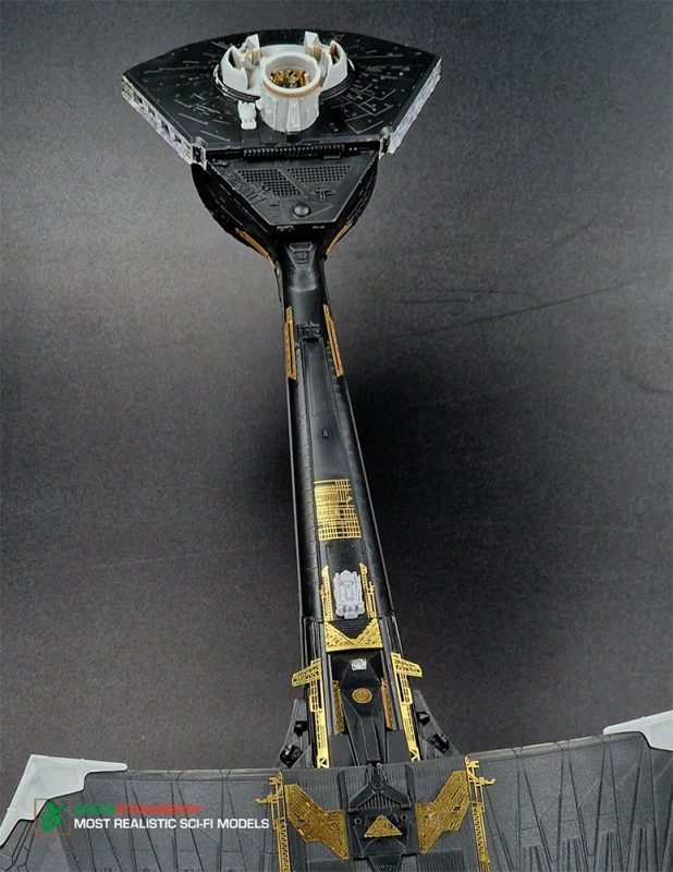 Star Trek Klingon Kronos One Deluxe Upgrade Detail Set for 1/350 Scale Polar Lights Model Kit - Click Image to Close