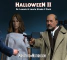 Halloween II Dr Loomis & Laurie Strode 8" Figure 2 Pack by Neca