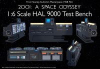 2001: A Space Odyssey Hal 9000 Test Bench 1/6 Scale Replica for (12" Executive Collection) Figures