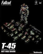 Fallout T-45 Hot Rod Shark Power Armor 1/6 Scale Figure by Three Zero