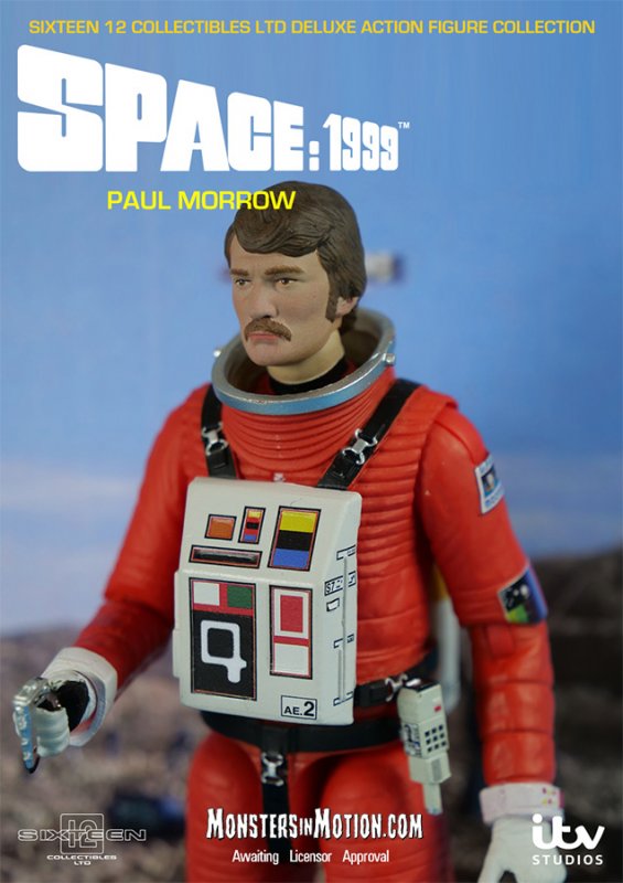 Space 1999 Paul Morrow Limited Edition Deluxe 6 Inch Figure by Sixteen 12 - Click Image to Close