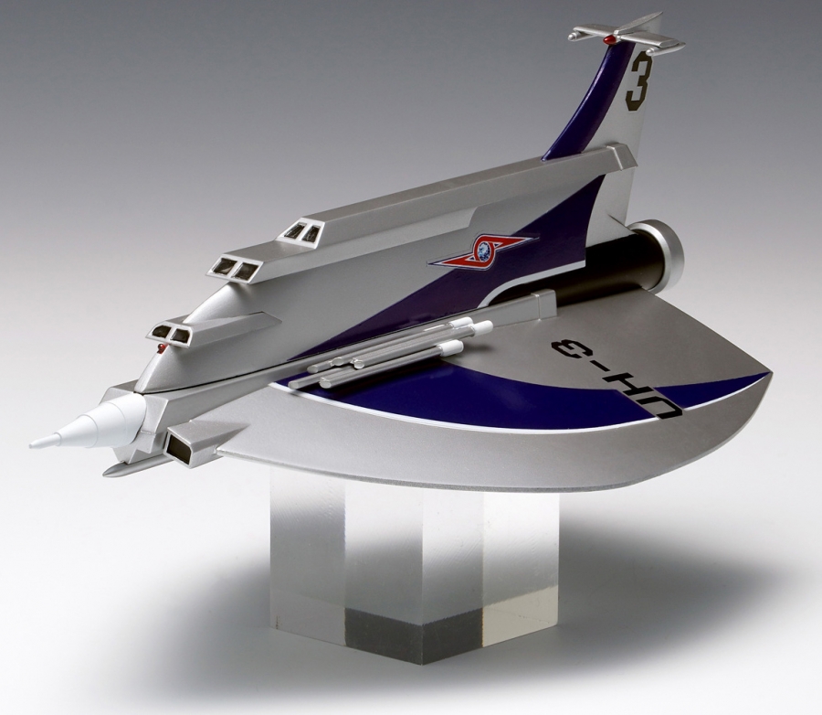 Ultraman Ultra Hawk 3 Plastic Snap Model Kit by Wave - Click Image to Close