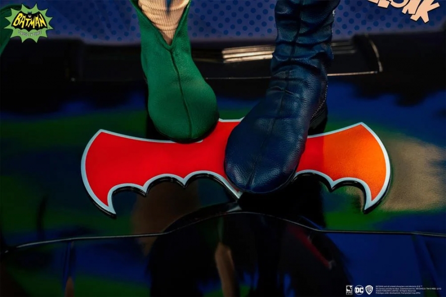 Batman 1966 Batman & Robin 1/4 Scale Limited Edition Diorama - Click Image to Close