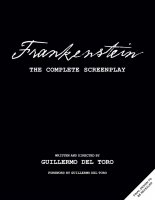 Frankenstein 2025: The Complete Screenplay: Written and Directed by Guillermo del Toro Hardcover Book