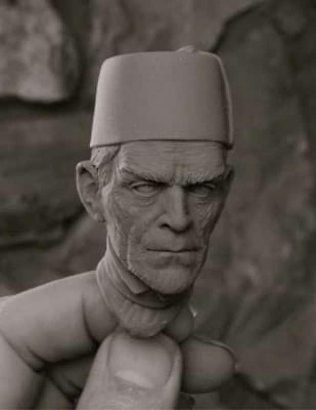 Imhotep Boris Karloff 1/6 Model Kit Jeff Yagher - Click Image to Close