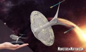 Star Trek U.S.S. Enterprise NCC-1701-J XL Edition Replica with Collector's Magazine