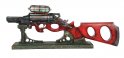 Safari MK IV Rifle w/ Stand Colonel J. Fizziwigs Steampunk Gun