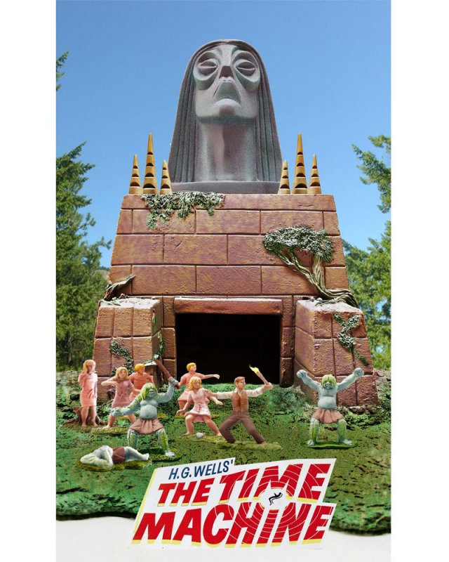 Time Machine 1960 Sphinx Play Set 1/35 Scale Model Kit - Click Image to Close