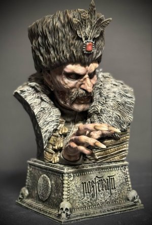 Nosferatu 2024 Count Orlock 1/4 Scale Bust Model Kit