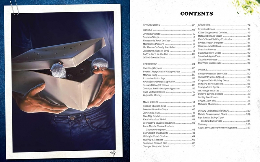 Gremlins: The Official Cookbook Hardcover Book 40th Anniversary - Click Image to Close