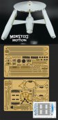 Star Trek TOS Enterprise 1701-A Refit 1/537 Scale Photoetch Detail Set for AMT by Green Strawberry