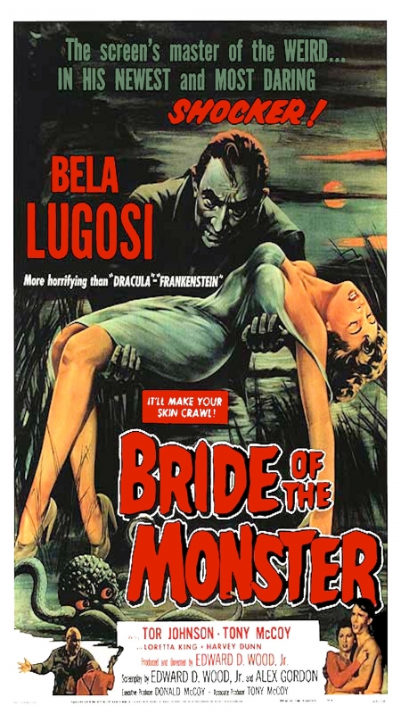 Bride of the Monster Ed Wood Jr. DVD - Click Image to Close