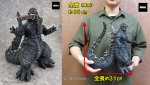 Godzilla Minus One 2023 G Saurus Series Train Bite Giant Figure by Plex Japan