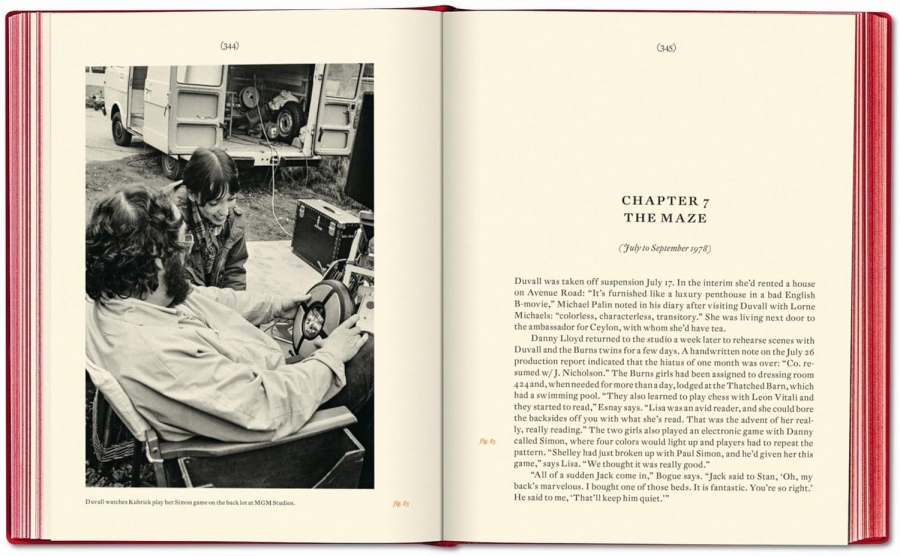 Shining, The Stanley Kubrick's The Shining Hardcover Book - Click Image to Close