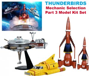 Thunderbirds Mechanic Selection Part 3 Plastic Model Kit Japanese Import
