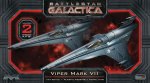 Battlestar Galactica 2003 Colonial Viper MK VII 1/72 Model Kit 2 pack by Moebius