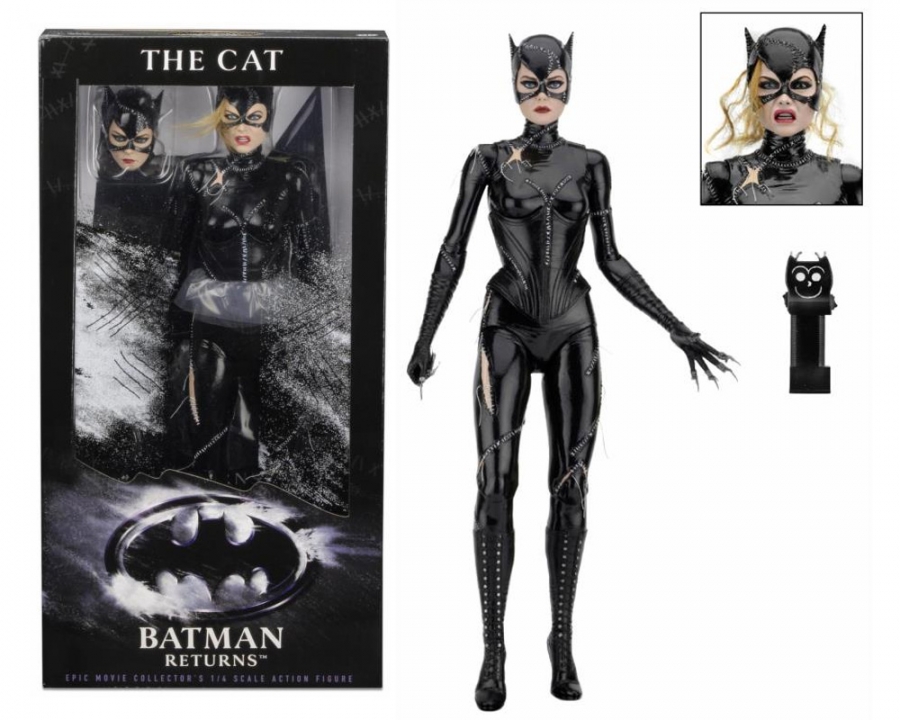 Batman Returns Catwoman Michelle Pfeiffer 1/4 Scale Figure Re-Issue by Neca - Click Image to Close