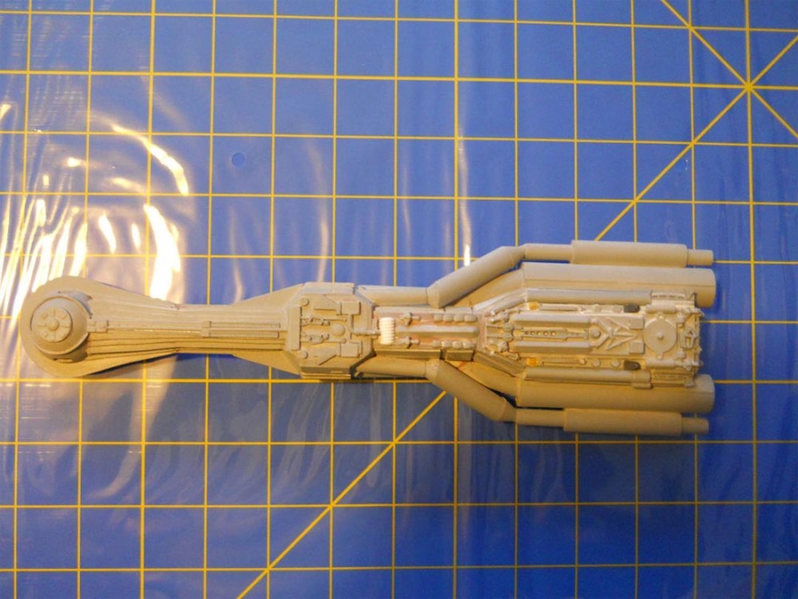 Searcher Starship 11' Long Resin Model Kit - Click Image to Close