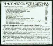Hornbook for Witches, A Vincent Price Soundtrack CD