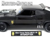 Mad Max Last Of The V8 Interceptors MFP Decal Sheet for 1/18 Scale Replica