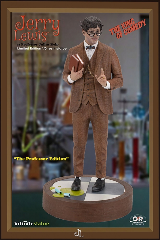 Nutty Professor Jerry Lewis 1/6 Scale Statue Professor Edition - Click Image to Close