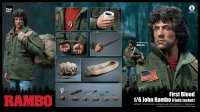 Rambo 1/6 Scale Figure by ThreeZero Toys John Rambo Sylvester Stallone First Blood
