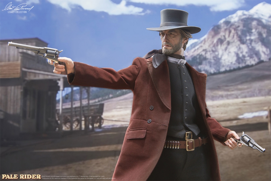 Pale Rider The Preacher Clint Eastwood 1/6 Scale Figure - Click Image to Close