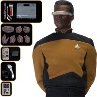 Star Trek: The Next Generation Geordi La Forge 1/6 Scale Figure by Exo-6