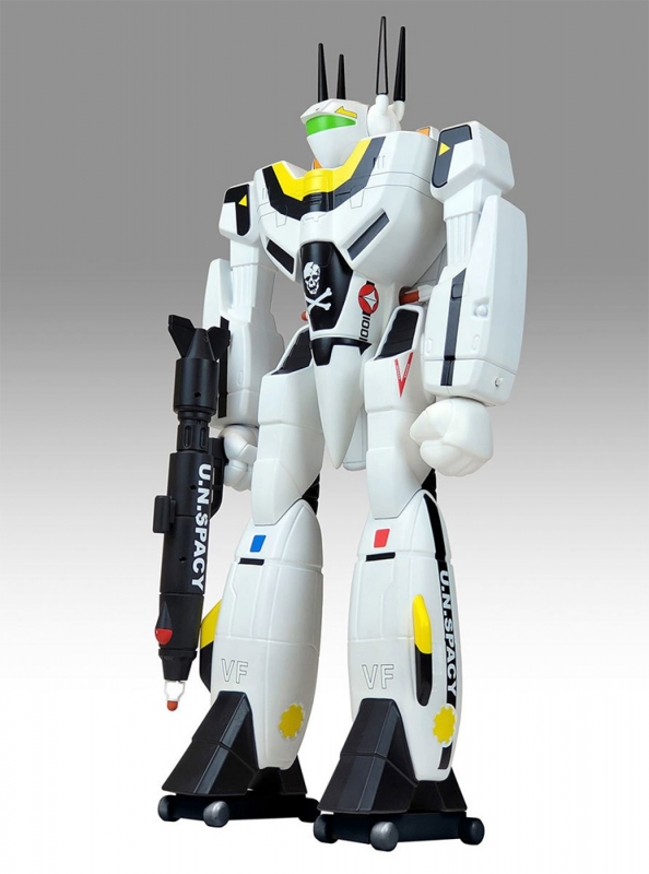 Robotech Giant Shogun Warriors Roy Fokker's VF-1S Limited Edition 24-Inch Retro Action Figure - Click Image to Close