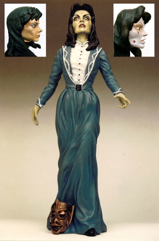 Black Sunday Gothic Witch Model Kit Barbera Steele - Click Image to Close