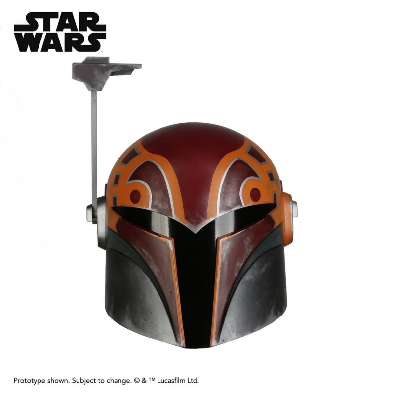 Star Wars Rebels Sabine Wren Helmet Prop Replica - Click Image to Close