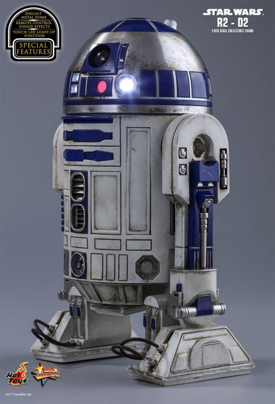 Star Wars The Force Awakens R2-D2 1/6 Scale Figure by HotToy - Click Image to Close