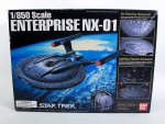 Star Trek Enterprise NX-01 1/850 Scale Lit Model Kit Bandai Japan