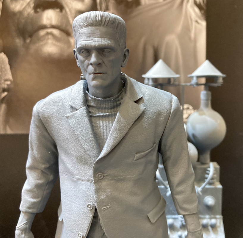 Frankenstein 1931 1/8 Scale Plastic Model Kit By X-Plus Boris Karloff Universal Monsters - Click Image to Close